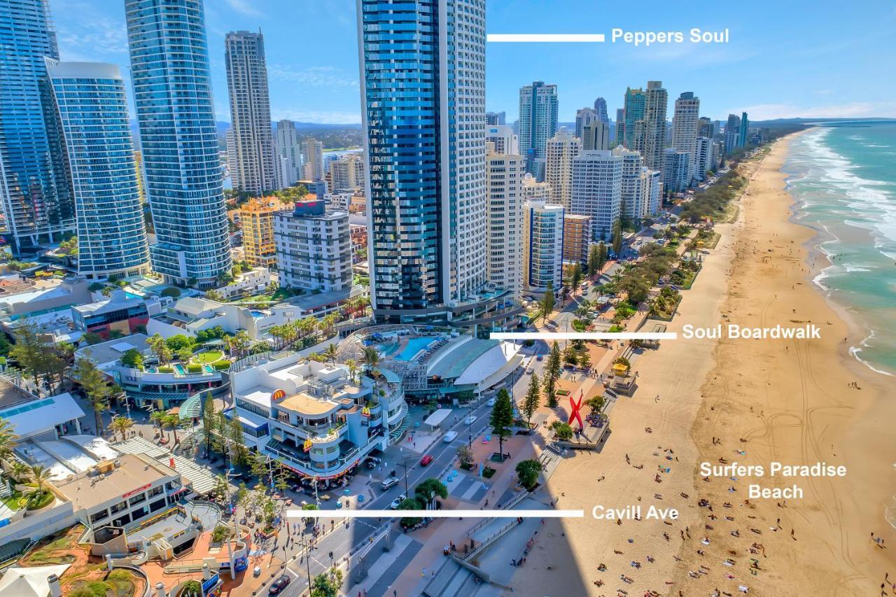 Soul Beachfront 3Brm Ocean View - Optimise Bnb Gold Coast Exterior photo